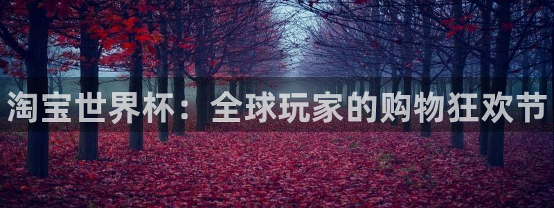 欧洲世界杯预选赛:淘宝世界杯:全球玩家的购物狂欢节